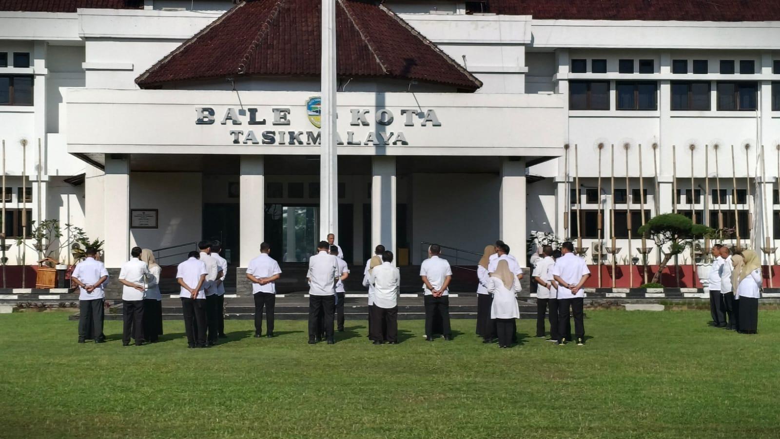 Hari Pertama Kerja Pasca-Lebaran: Bale Kota Tasikmalaya Masih Lengang, Pemkot Terapkan WFA 50 Persen