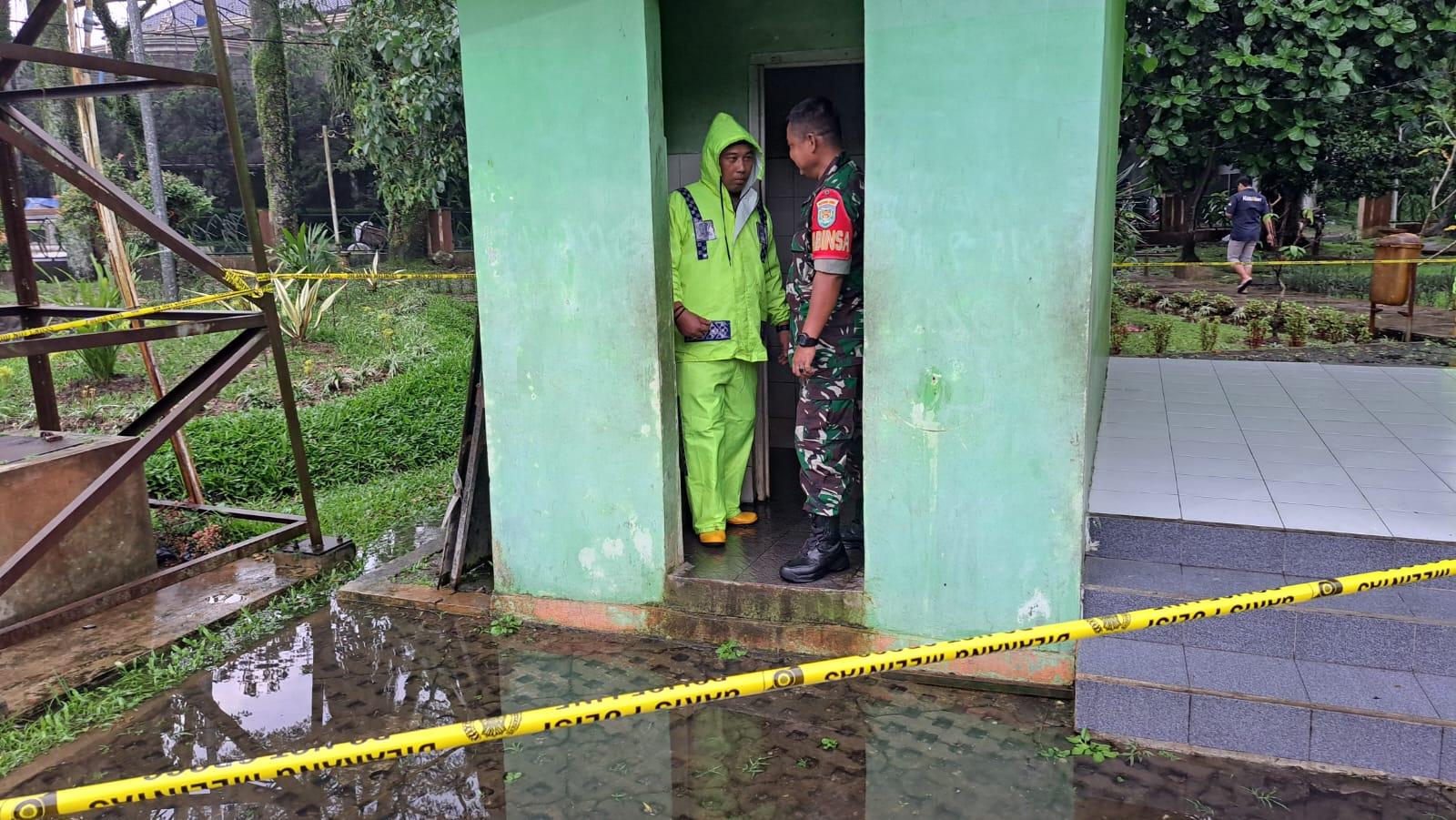Geger Penemuan Jasad Pria di Kamar Mandi Taman Dadaha Tasikmalaya, Saksi Kaget Lihat Kaki Menjulur