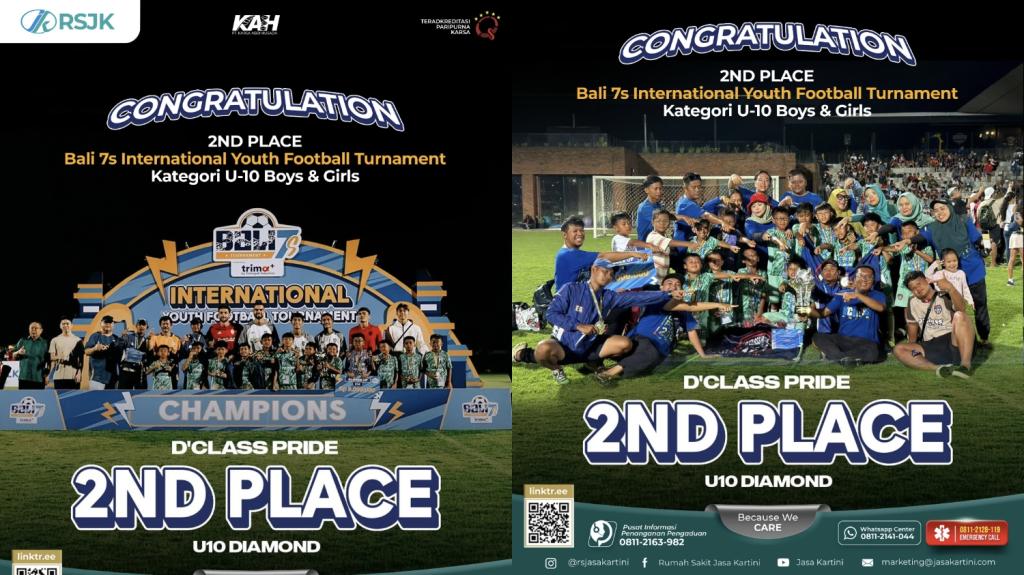 Membanggakan! Tim D’Class Pride Jasa Kartini Raih Juara 2 di Ajang Internasional Bali 7s 2026