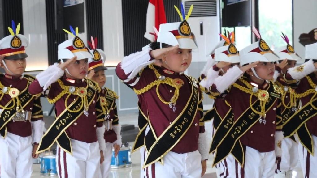 Polisi Cilik TK Kemala Bhayangkari 25 Ciamis Raih Juara 2 dan Kostum Terbaik di Ajang Polda Jabar