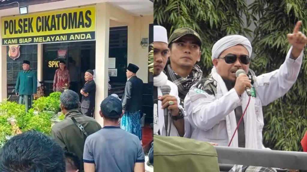 Kiai Sepuh Dianiaya di Cikatomas, Ratusan Massa Geruduk Polsek dan Ulama Tasikmalaya Desak Polisi Bertindak Cepat