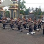 Asah Kesiapsiagaan Personel, Polres Ciamis Gelar Latihan Dalmas Antisipasi Gangguan Kamtibmas