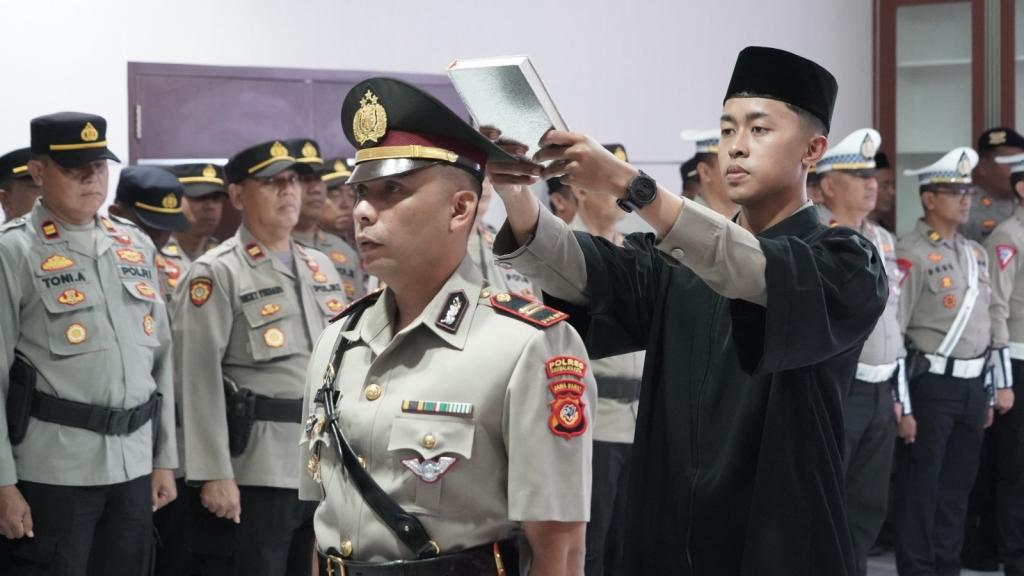 Iptu Riki Kustiawan Dilantik Jadi Kasat Lantas Polres Tasikmalaya Kota Gantikan AKP Dede Iskandar yang Pensiun