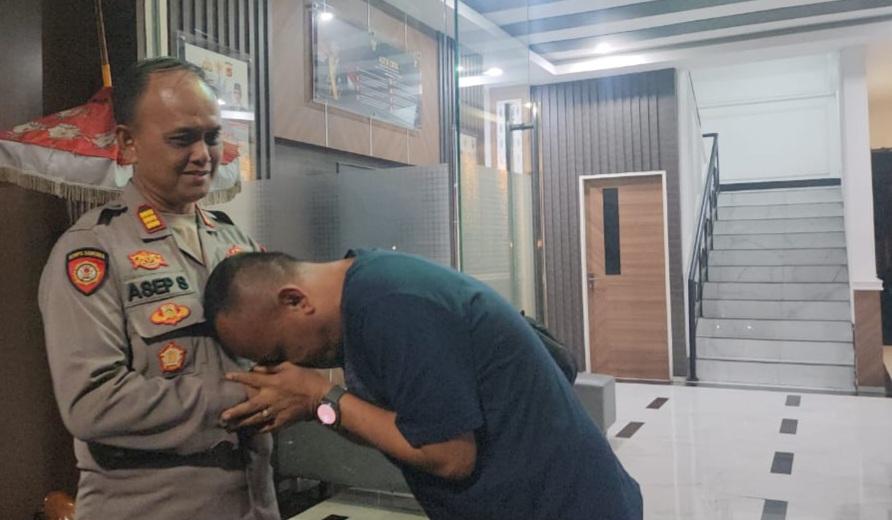 Islah Waris dan Kapolsek Pagerageung Akhiri Kasus Dugaan Pencemaran Nama Baik