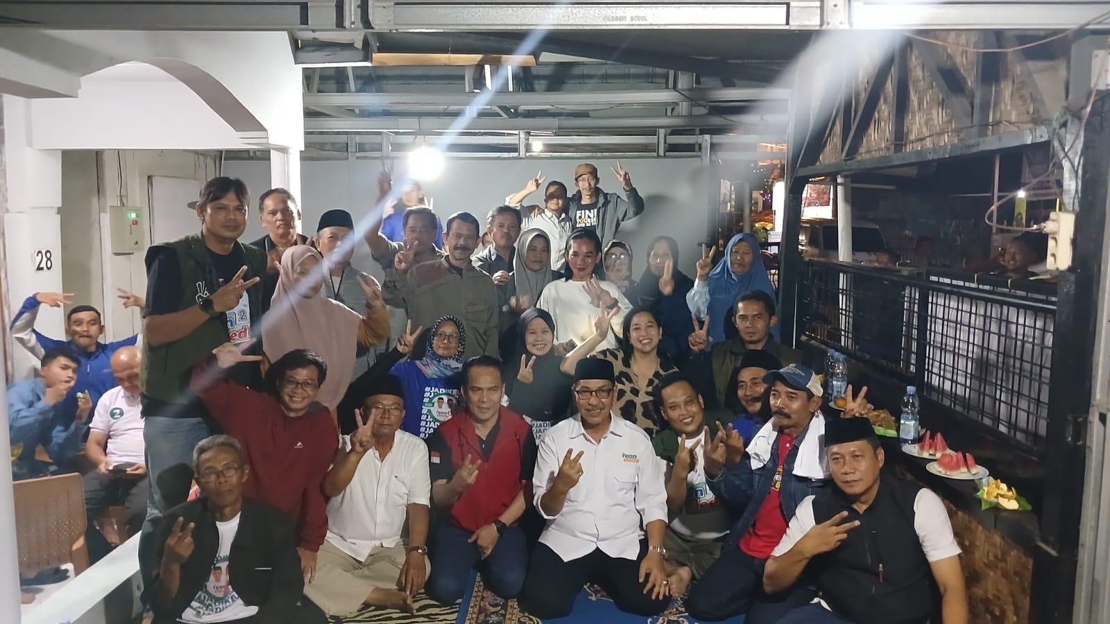 Ivan Dicksan Sapa Warga RW 06 Kampung Cieunteung Gede, Paparkan Program Unggulan untuk Masyarakat