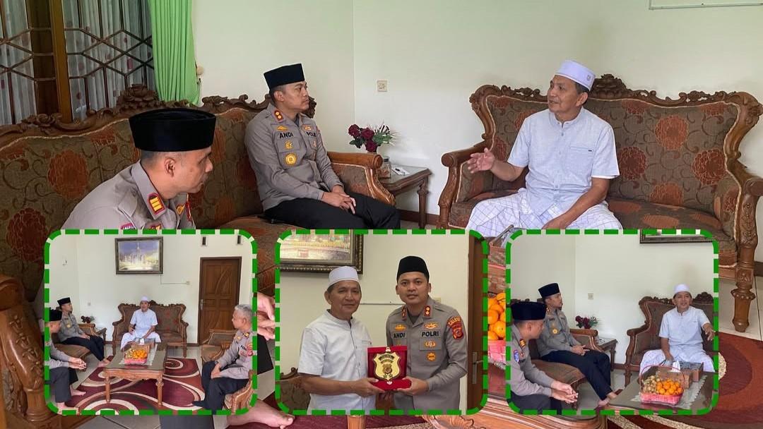Jalin Sinergi Polri dan Ulama, Kapolres Tasikmalaya Kota AKBP Andi Purwanto Silaturahmi ke Ponpes Darul Ilmi