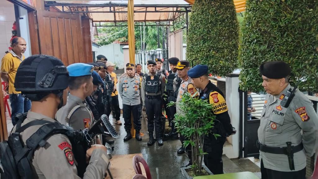 Jelang Natal 2024, Polres Ciamis Sterilisasi Gereja untuk Pastikan Keamanan
