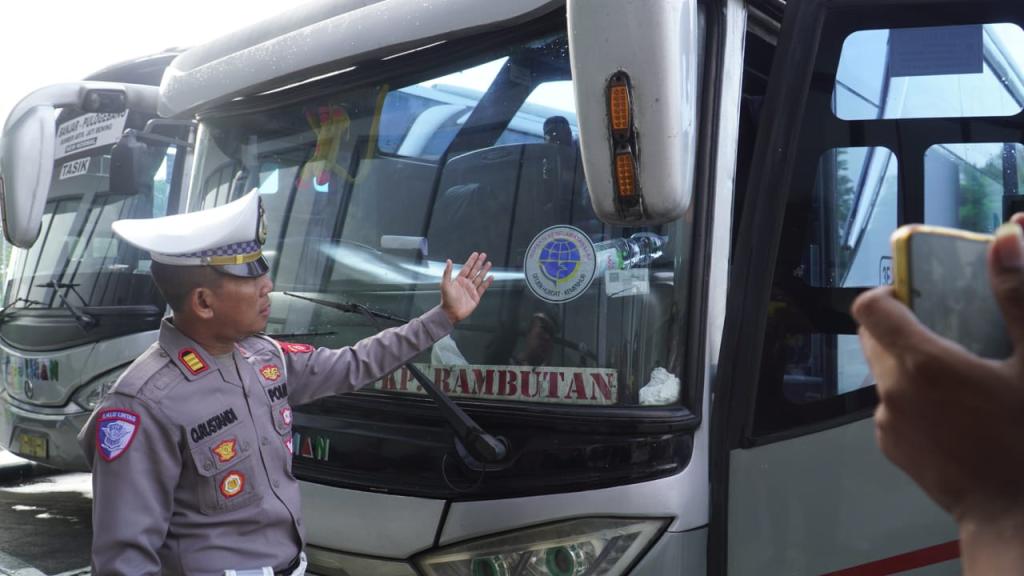 Jelang Operasi Keselamatan Lodaya 2025, Polres Banjar Gelar Ramp Check