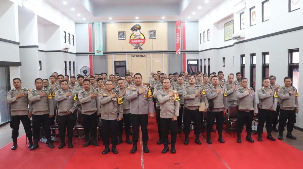 Jelang Pilkada 2024, Kapolres Tasikmalaya Berikan Arahan kepada Bhabinkamtibmas