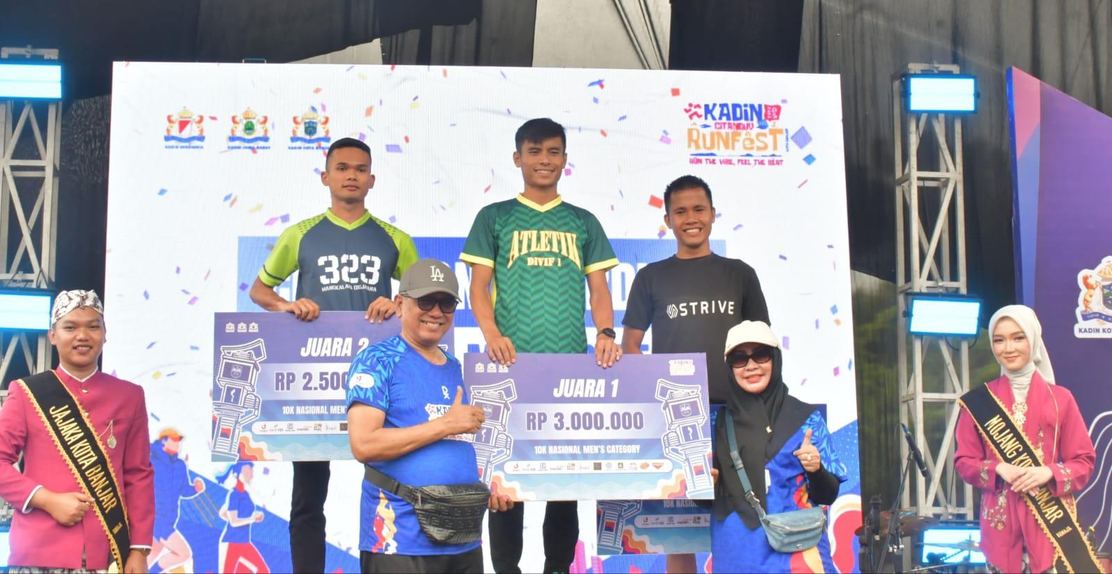 Kadin Citanduy Run Festival Gairahkan Ekonomi dan Promosikan Kota Banjar
