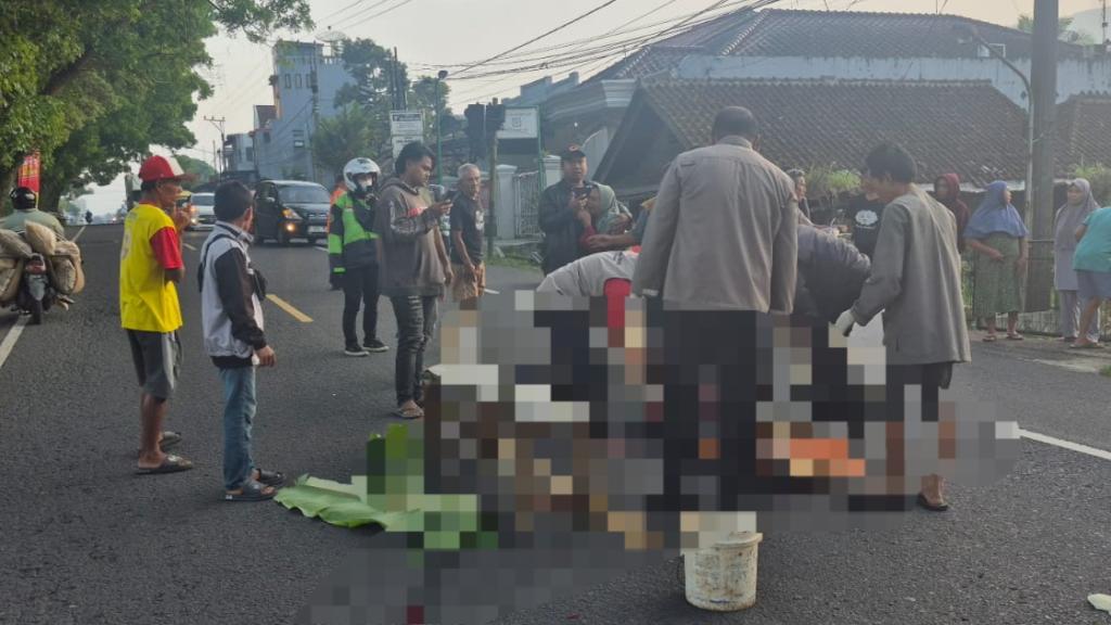Kakek Pejalan Kaki Tewas Tertabrak Bus Primajasa di Rajapolah, Polisi Beberkan Kronologi