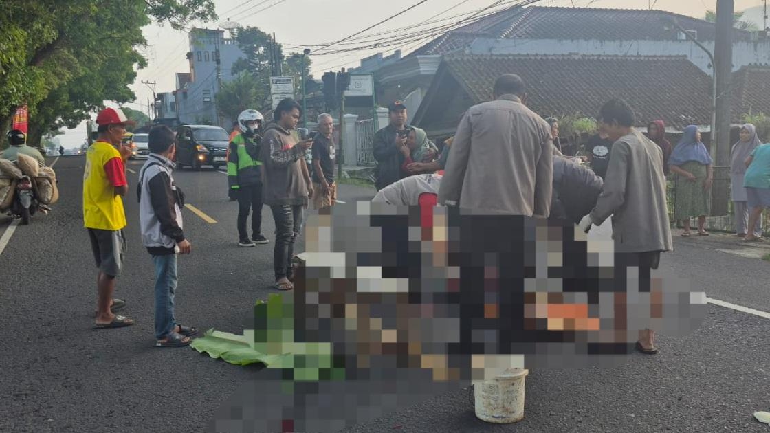 Kakek Pejalan Kaki Tewas Tertabrak Bus Primajasa di Rajapolah, Polisi Beberkan Kronologi