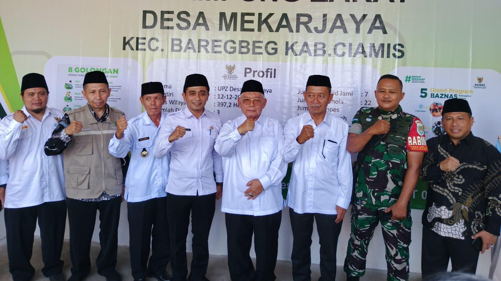 Kampung Zakat Diresmikan di Desa Mekarjaya, Baznas Ciamis Targetkan Desa Mandiri dan Sejahtera