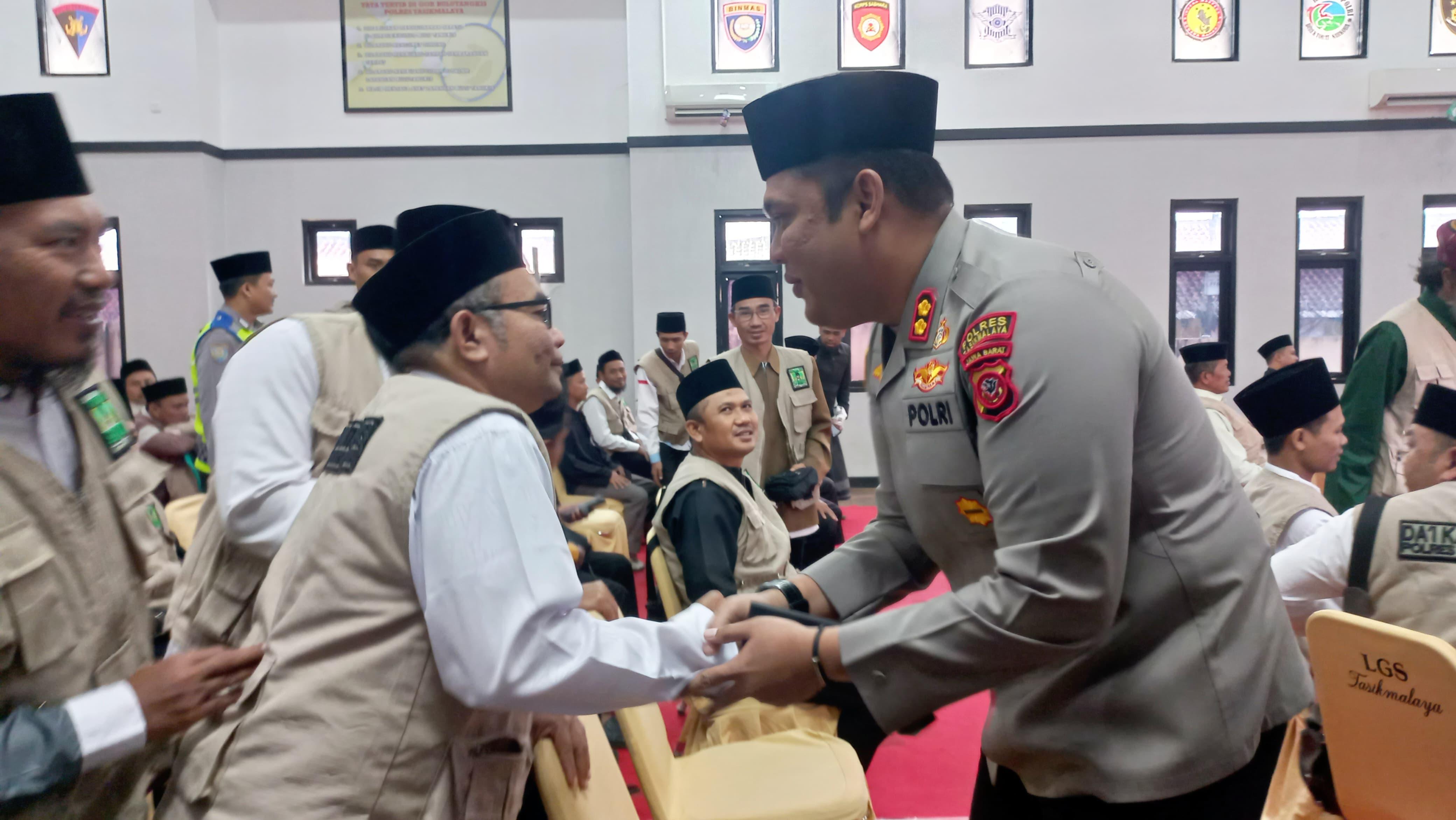 Kapolres Tasikmalaya AKBP Haris Dinzah Silaturahmi dengan Dai Kamtibmas, Perkuat Sinergitas Jaga Kamtibmas
