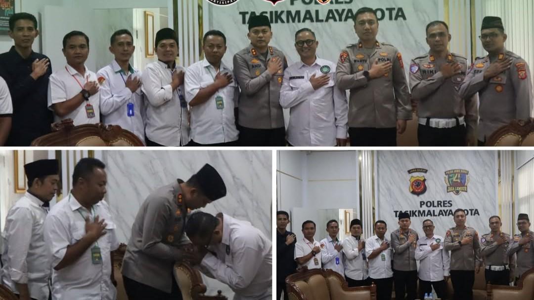 Kapolres Tasikmalaya Kota AKBP Andi Purwanto Terima Silaturahmi Ketua PGM, Perkuat Sinergi Jaga Kamtibmas