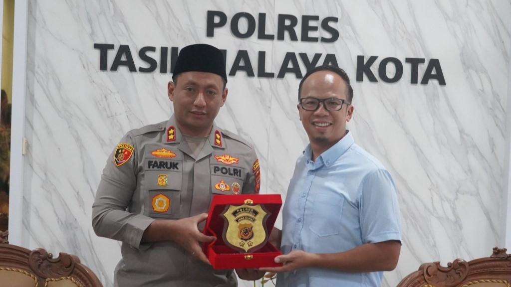 Kapolres Tasikmalaya Kota AKBP Moh Faruk Rozi dan Wali Kota Viman Alfarizi Perkuat Sinergi Demi Keamanan Wilayah