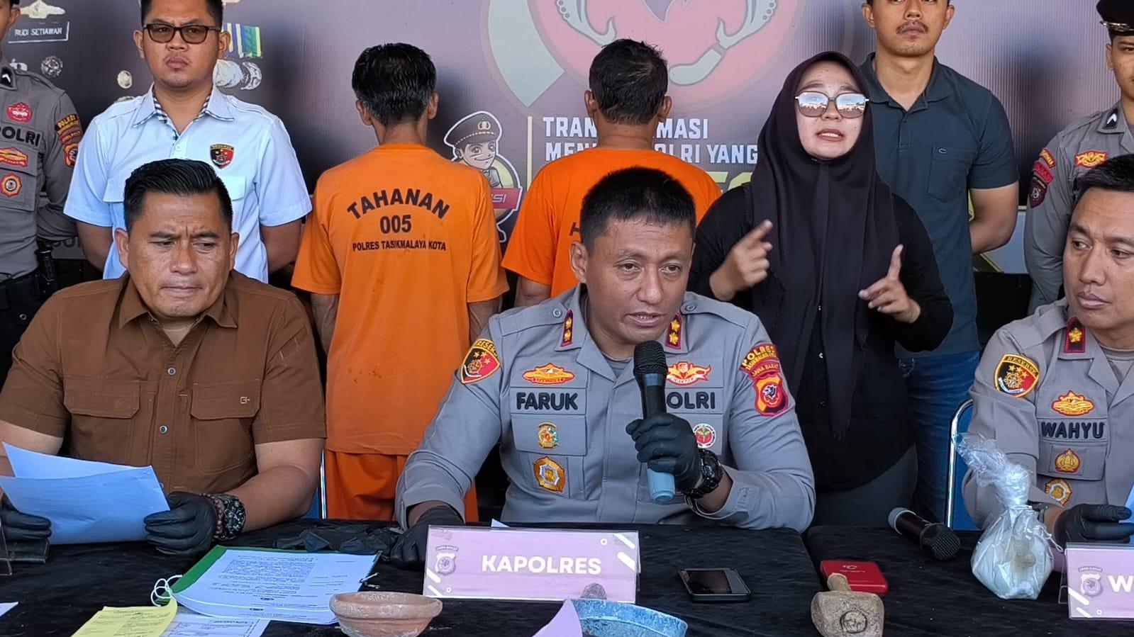 Kapolres Tasikmalaya Kota AKBP Moh Faruk Rozi Pindah Tugas, Mabes Polri Tunjuk AKBP Andi Purwanto sebagai Pengganti