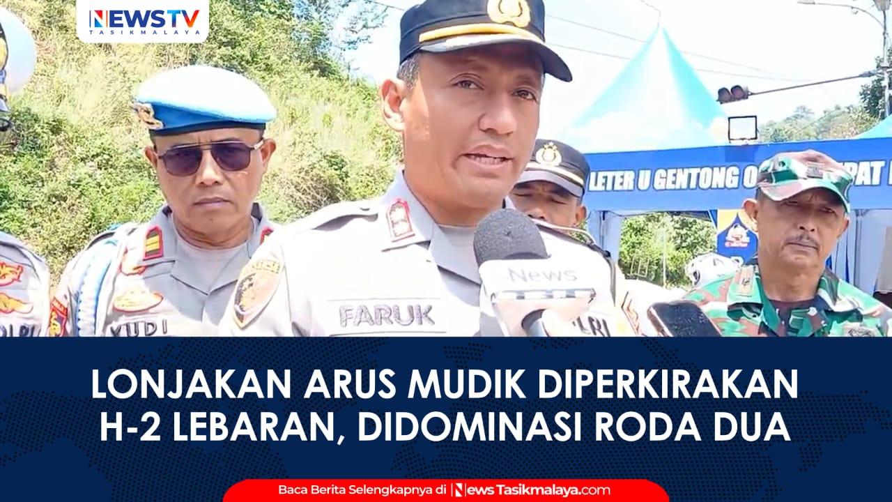 VIDEO: Kapolres Tasikmalaya Kota Ingatkan Pemudik untuk Jaga Kondisi Fisik dan Hindari Penggunaan Ponsel Saat Berkendara