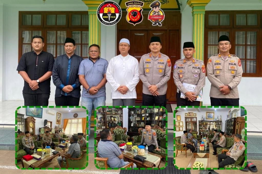 Kapolres Tasikmalaya Kota Silaturahmi ke Ponpes Suryalaya, Perkuat Sinergi Jaga Kamtibmas