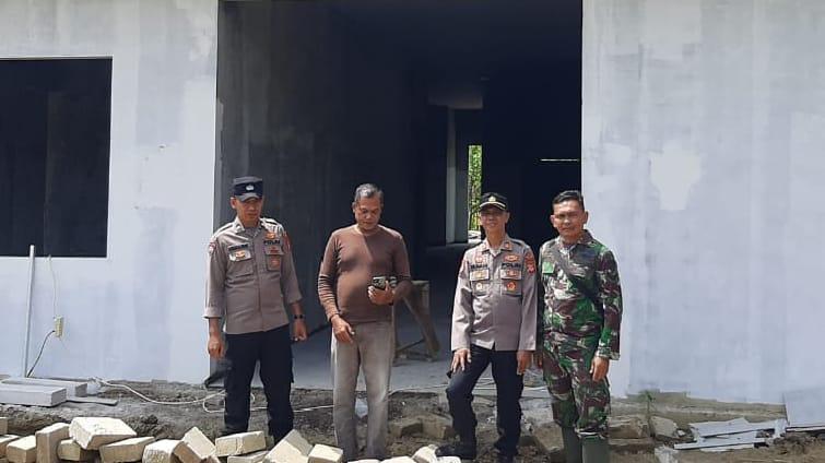 Kapolsek Banjarsari Pantau Pembangunan Dapur Sehat untuk 3.500 Porsi Makan Gratis