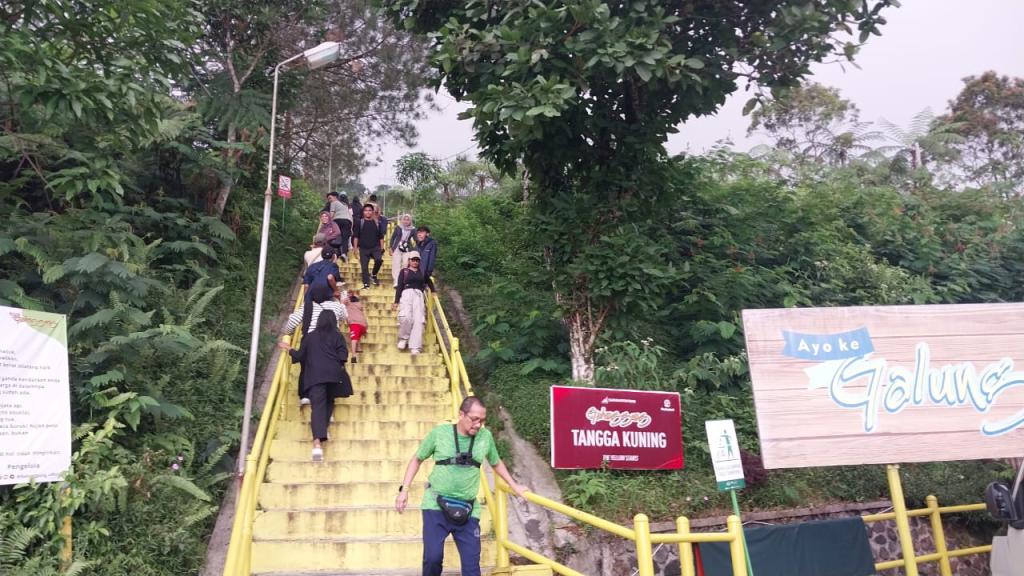 Libur Panjang Isra Mi’raj dan Imlek 2025, Kunjungan ke Kawah Gunung Galunggung Tasikmalaya Meningkat Pesat