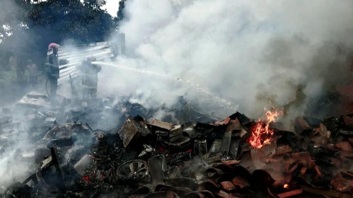 Kebakaran Hanguskan Rumah Warga di Cipaku Ciamis, Kerugian Capai Rp 250 Juta