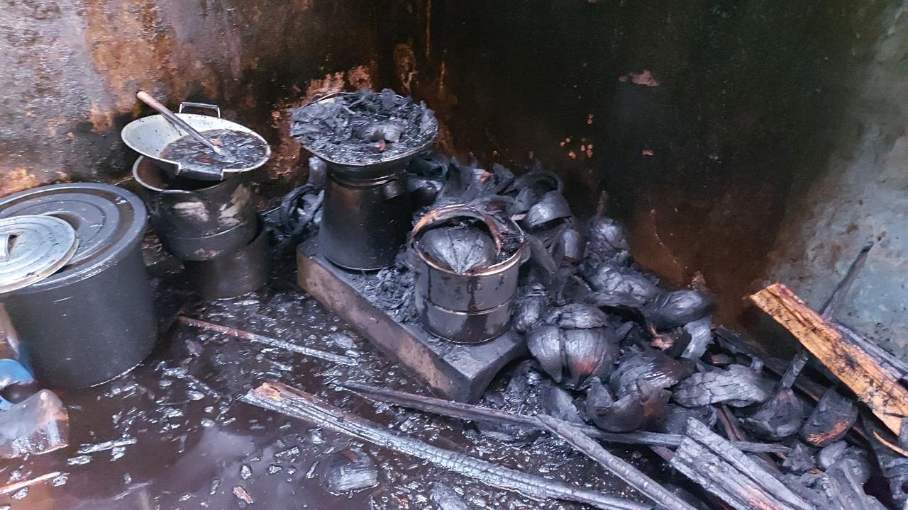 Kebakaran Terjadi Lagi di Ciamis, Dapur Rumah Warga Ludes Terbakar