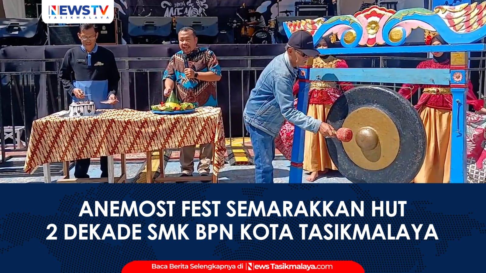 VIDEO: Kemeriahan Anemost Fest 2025 Meriahkan Aniversary 2 Dekade SMK BPN Kota Tasikmalaya
