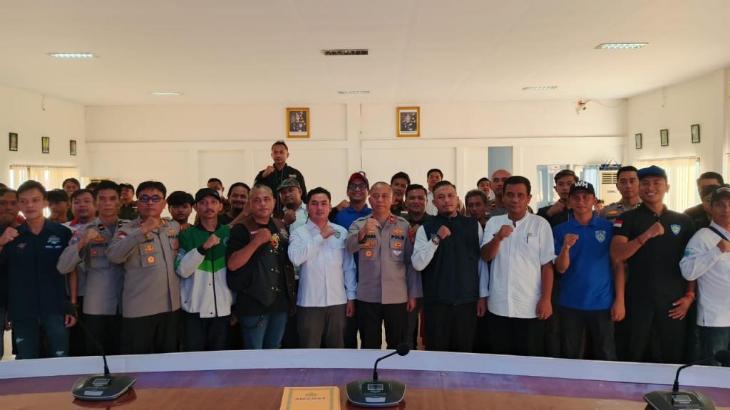 Komunitas Motor di Ciamis Deklarasi Jaga Keamanan Selama Ramadan