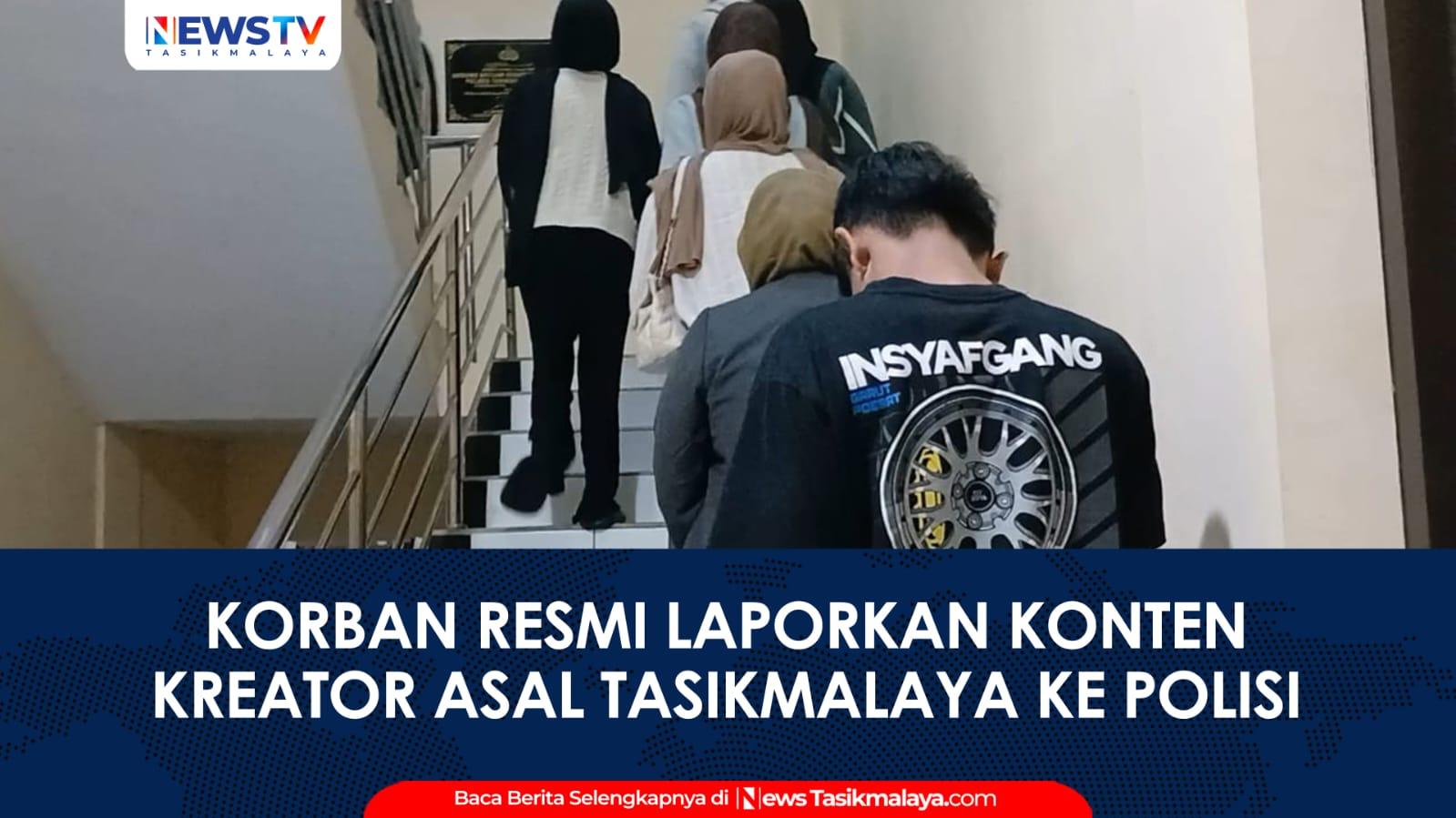 VIDEO: Korban Resmi Laporkan Konten Kreator Asal Tasikmalaya ke Polisi Terkait Dugaan Child Grooming