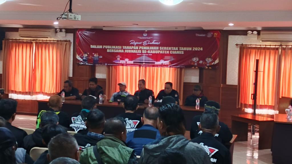 KPU Ciamis Gelar Evaluasi Pilkada 2024, Apresiasi Peran Media dalam Demokrasi