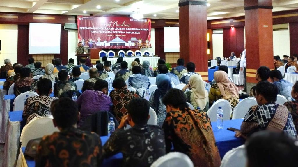 KPU Ciamis Gelar Rapat Koordinasi Persiapan Pengelolaan Logistik Pemilu 2024