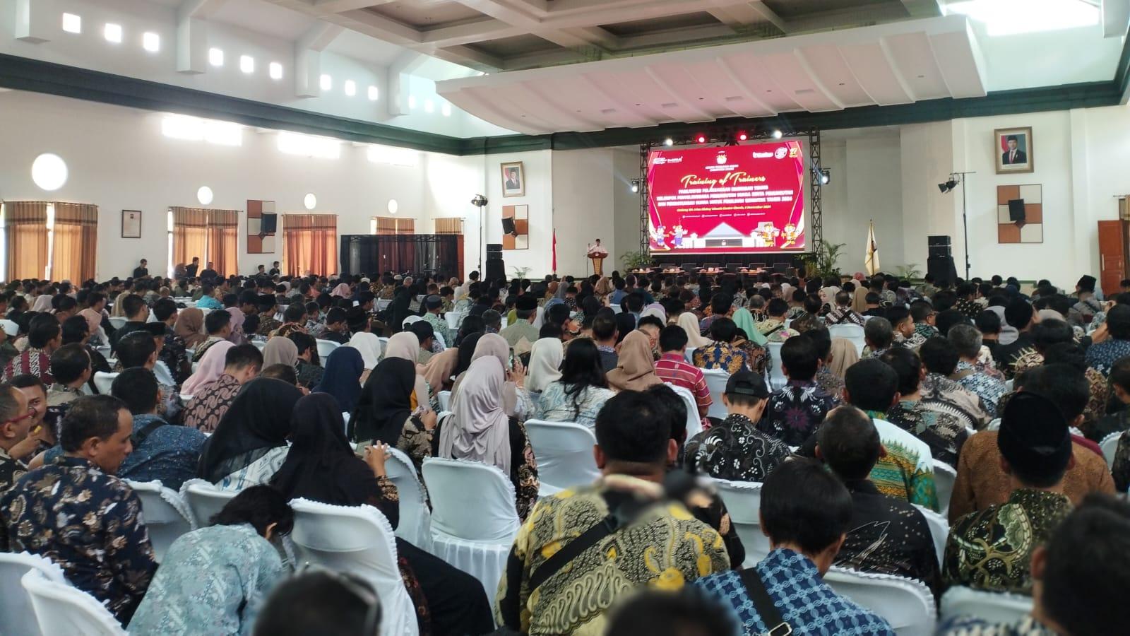 KPU Ciamis Gelar TOT untuk Fasilitator KPPS Demi Suksesnya Pilkada 2024