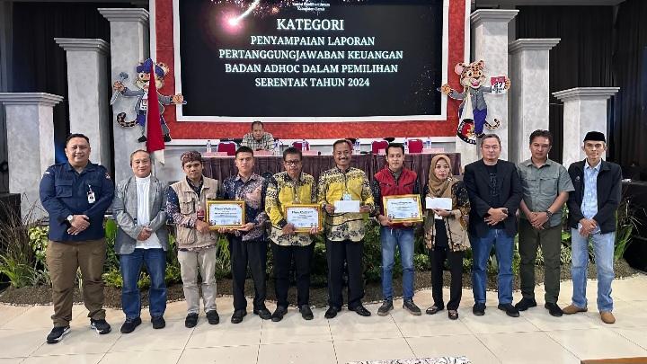 KPU Kabupaten Ciamis Gelar Evaluasi Kinerja PPK Pasca Pilkada Serentak 2024