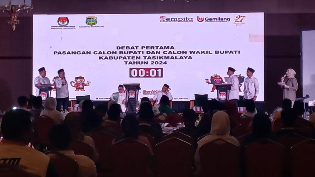 KPU Kabupaten Tasikmalaya Tidak Gunakan Panelis Lokal dalam Debat Pertama Calon Bupati