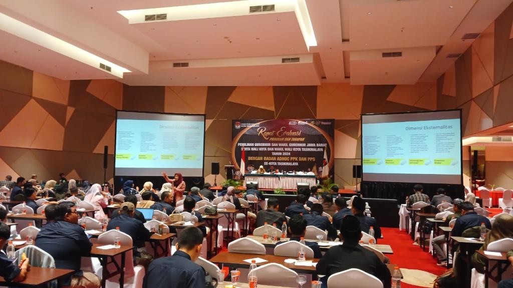 KPU Kota Tasikmalaya Gelar Rapat Evaluasi Pilkada Serentak 2024