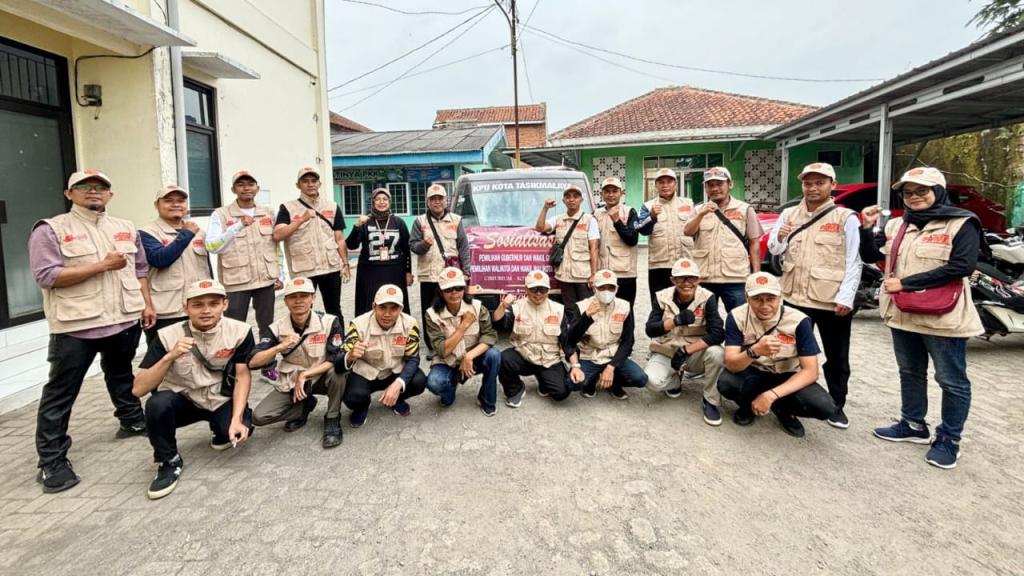 KPU Kota Tasikmalaya Launching Program Sidak untuk Tingkatkan Partisipasi Pemilih