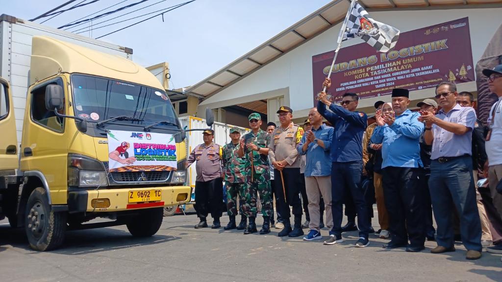 KPU Kota Tasikmalaya Mulai Distribusikan Logistik Pilkada Serentak 2024