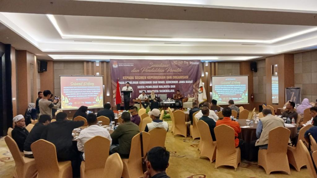 KPU Kota Tasikmalaya Rangkul Pemuda dan Organisasi untuk Tingkatkan Partisipasi Pemilih