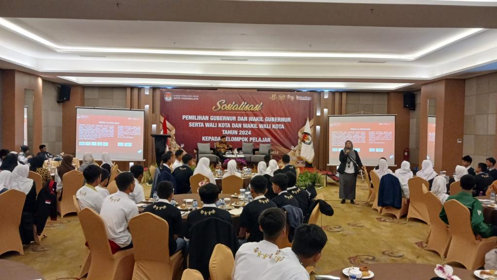 KPU Kota Tasikmalaya Sosialisasikan Pilkada 2024 kepada Kelompok Pelajar untuk Tingkatkan Partisipasi Pemilih