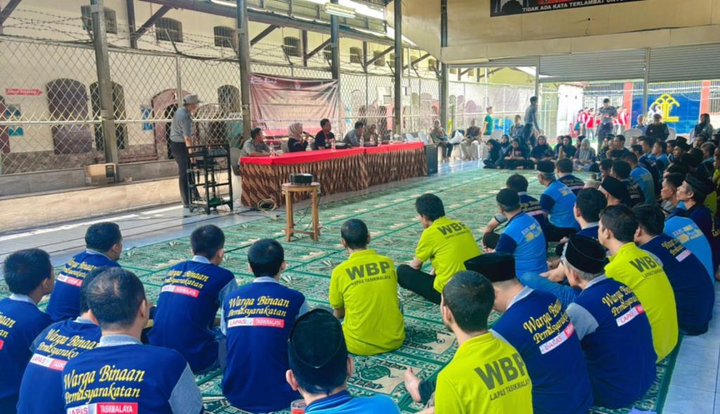 KPU Kota Tasikmalaya Sosialisasikan Pilkada Serentak 2024 kepada Warga Binaan Lapas Kelas II B