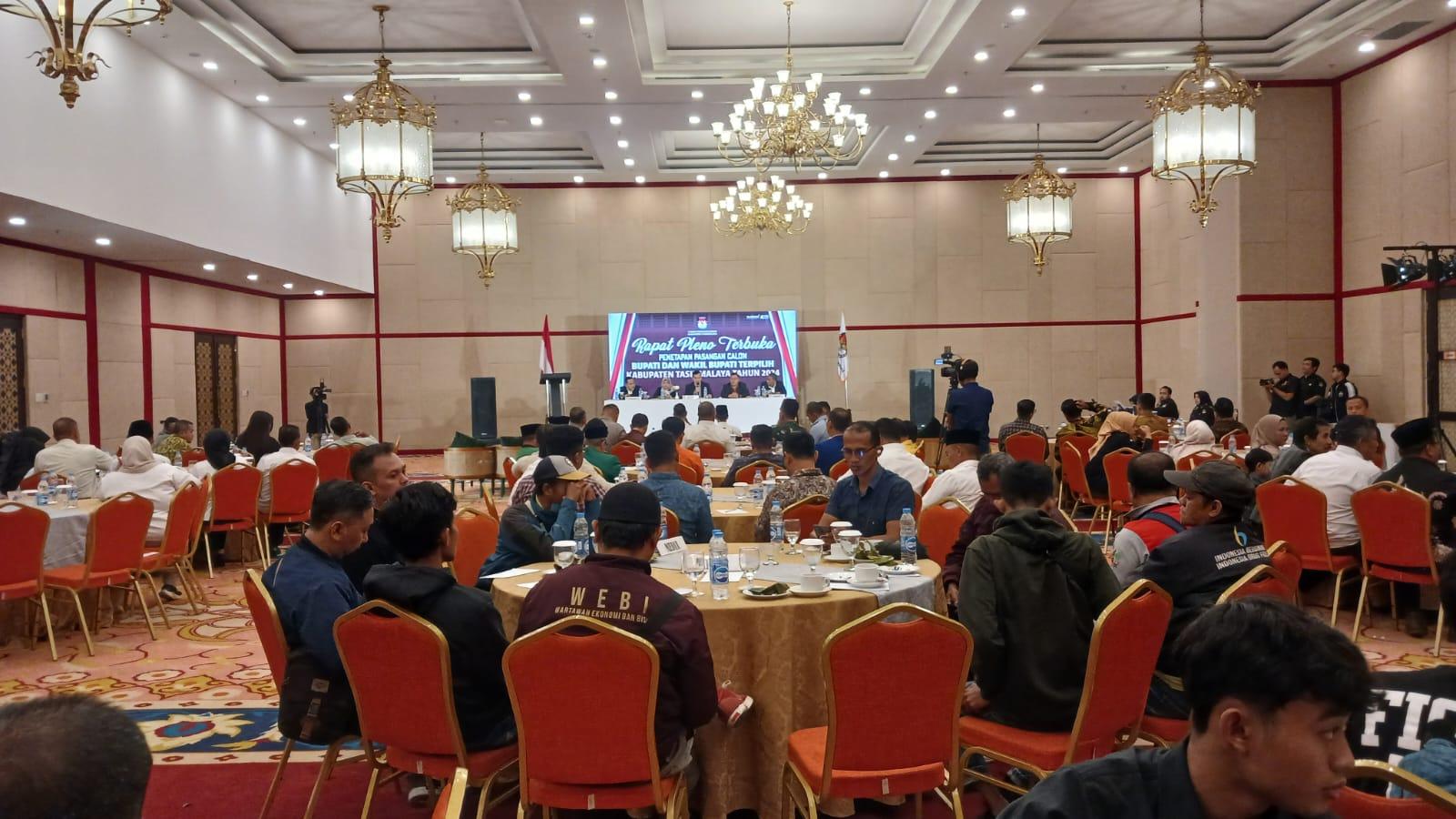 KPU Tetapkan Cecep-Asep sebagai Bupati dan Wakil Bupati Tasikmalaya Terpilih 2025–2030