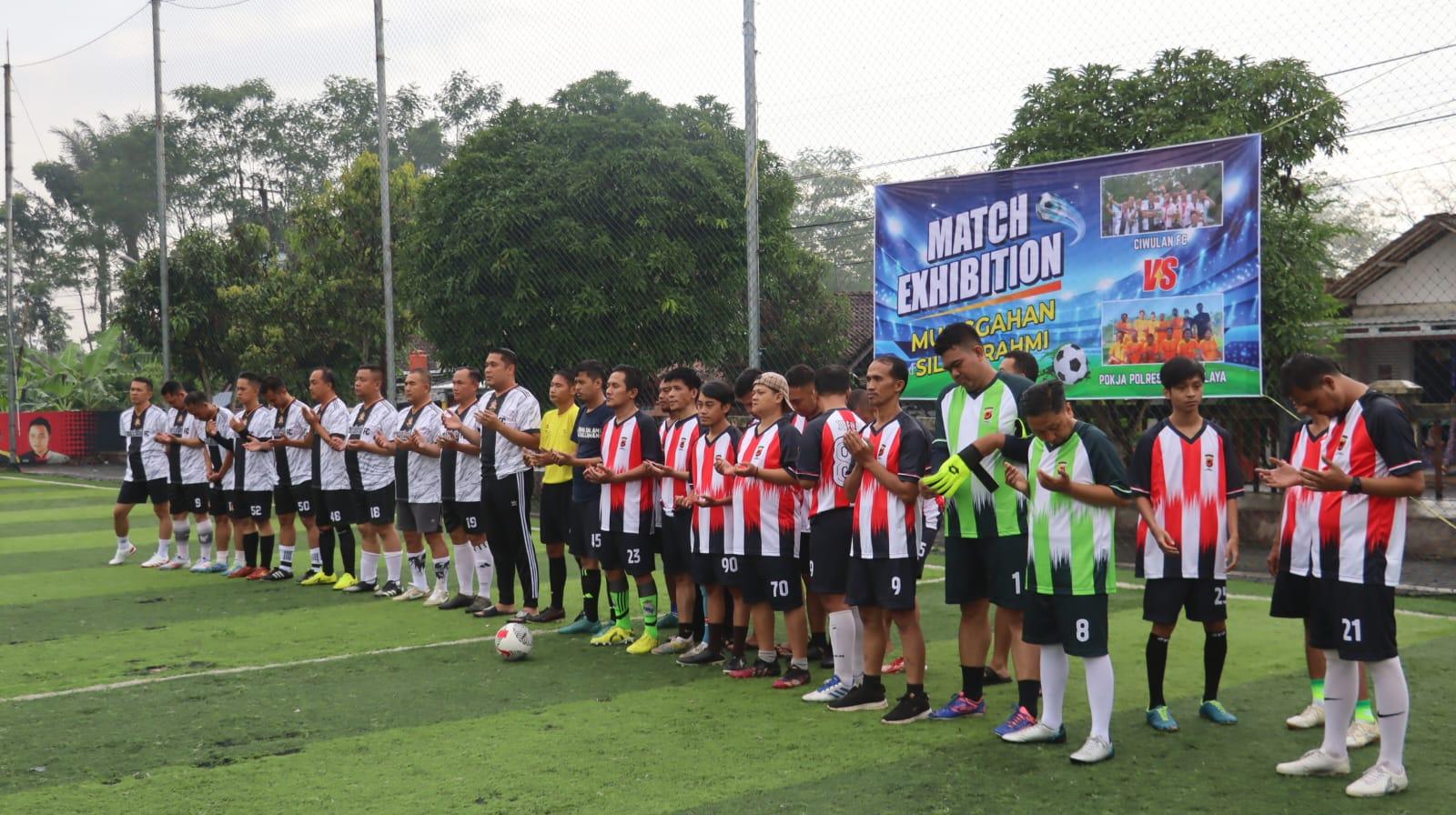Laga Persahabatan Mini Soccer Ciwulan FC VS Wartawan Pokja Polres Tasikmalaya, Ajang Silaturahmi dan Sambut Ramadan