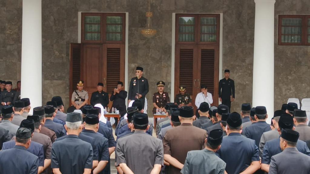 Lantik 208 Pejabat Baru, Bupati Ciamis Tegaskan Larangan Judi Online bagi ASN