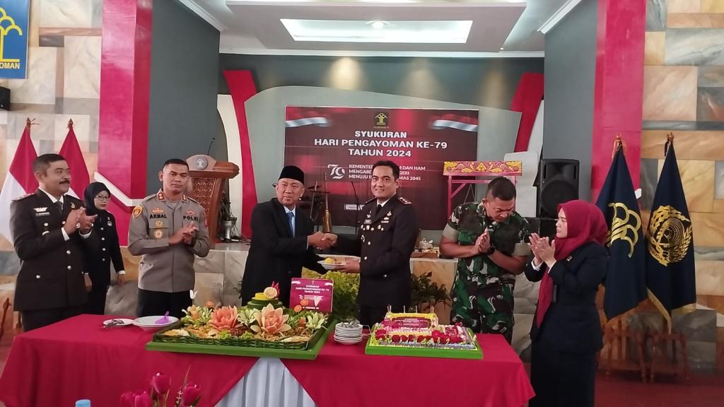 Lapas Kelas II B Ciamis Gelar Tasyakuran Hari Pengayoman ke-79