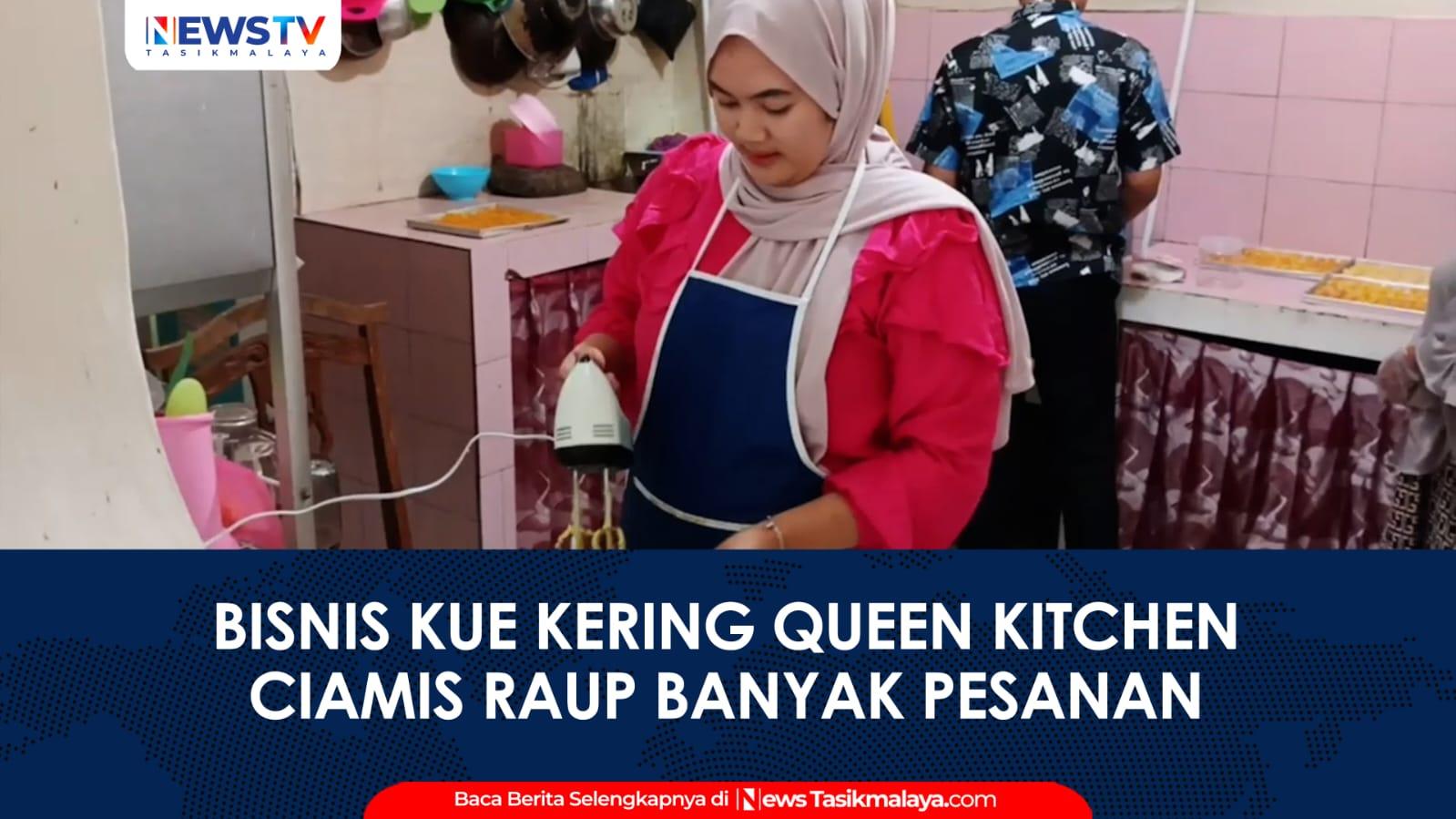 VIDEO: Laris Manis Jelang Lebaran, Queen Kitchen Ciamis Produksi Puluhan Toples Kue Kering per Hari