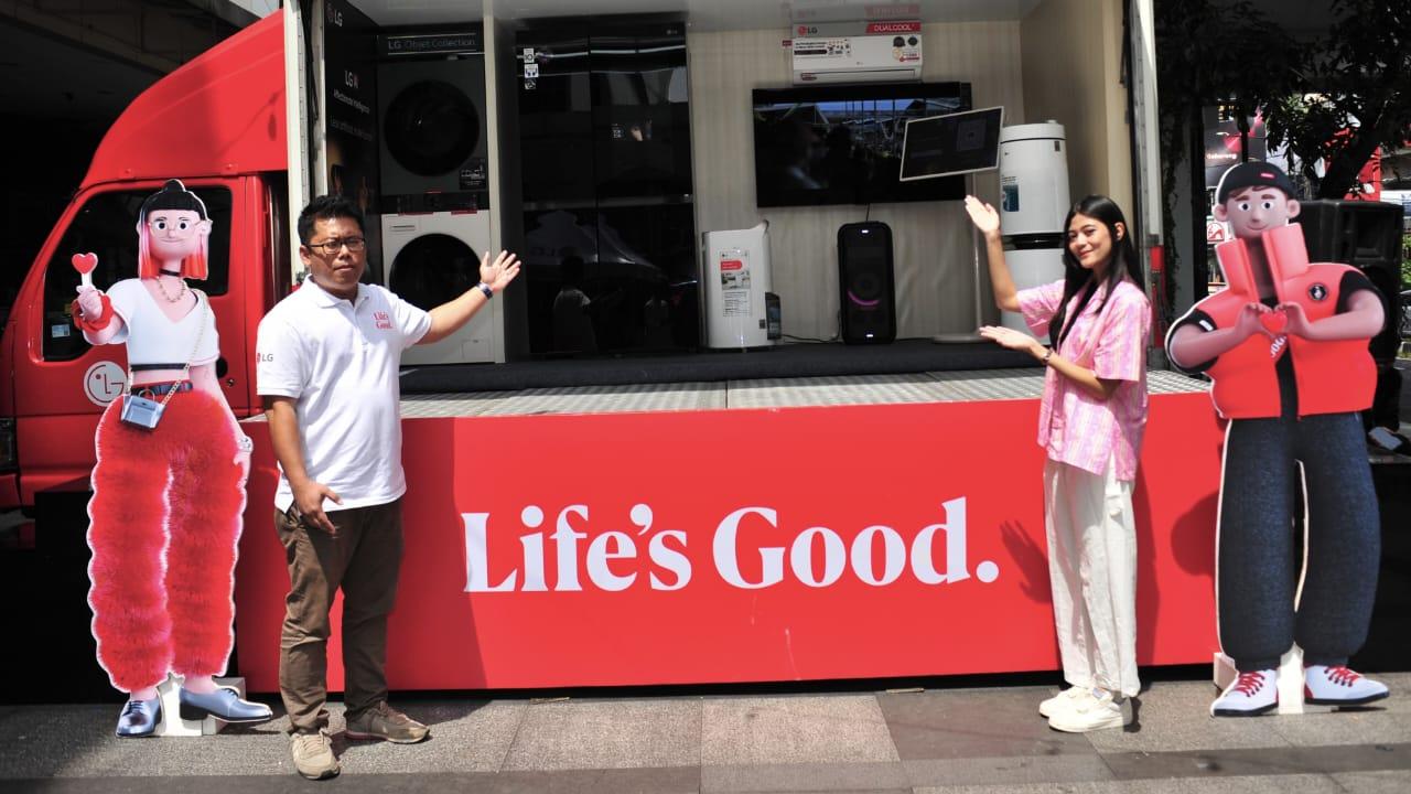 LG Gelar Kampanye Life’s Good Truck di Bandung, Tampilkan Inovasi Produk Berbasis AI
