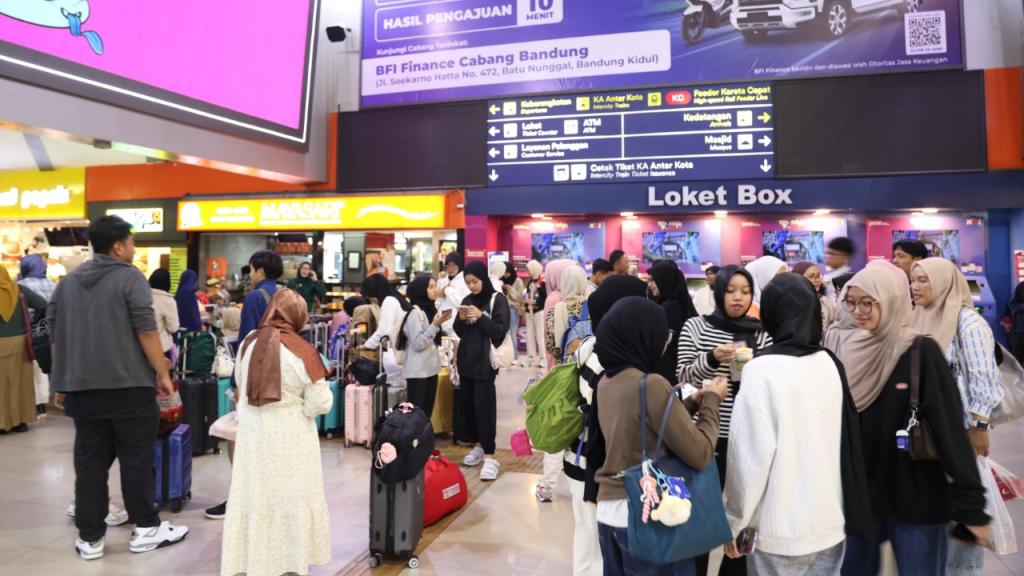 Libur Kenaikan Isa Almasih, Hampir 50 Ribu Penumpang Gunakan Layanan KA Daop 2 Bandung