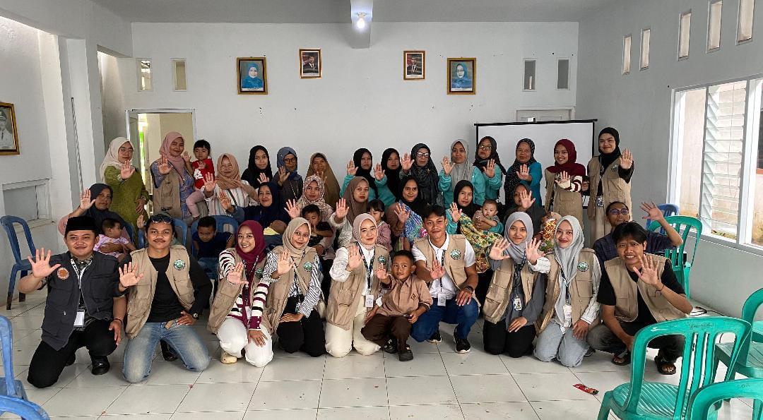 Mahasiswa KKN Unsil Gelar Sosialisasi Pencegahan Stunting di Desa Mandalasari