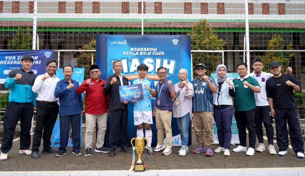 MASIH bersama by.U Menyapa SMK Al-Huda Sariwangi, Hadirkan Ragam Keseruan hingga Coach Futsal Tingkat Nasional